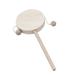 Chinese Rattle Music Instrument Toy Shaker Baby Wooden Pellet Drum DIY Newborn Child