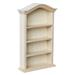 Book Shelves Home Decor Kitchen Furniture Mini House Adornment Dollhouse Bookcase Wooden
