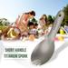 Lixada Spork Spork Children Baby Spoon Handle Spork Baby SporkSporkPicnic Buzhi Rookin Flatware. Mewmewcat Qisuo