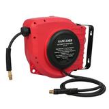 Geevorks Air Hose Reel Compressor And Easy Compressed Air Mount X 50ft Compressed Air Reel With Reel And With And 180Â° Swivel And Convenient Swivel And Air Reel 50ftair Loaded And Air 15+1.5m