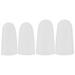 4 Pcs Guitar Accesories Finger Covers Anti-pain Fingertip Protective for Left Fingertips Ukulele Auxiliary Accessories 4pcs/set Girl Silica Gel