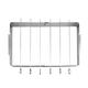 Miayilima Barbecue Grill Stainless Portable Barbecue Skewer Rack Barbecue Skewer And Barbecue Skewer Portable Durable Folding Barbecue Rack Camping Barbecue Picnic Barbecue Rack