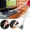 Rvasteizo BBQ Brush And Scraper BBQ Grill Brush With Handle BBQ Brush BBQ Cleaning Brush BBQ Grill Cleaner For Infrared Charcoal Grills
