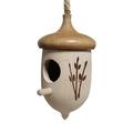 Deagia Automatic Dog Feeder Clearance Bird House Bird Feeder Wooden Exterior Hanging Indoor and Outdoor Garden Decoration Bird House Hut Wildlifes Feeder