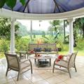 Cambridge Casual Zuma 5-piece Teak Wicker Outdoor Conversation Set