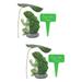 Labels Ornament 2 Sets Backyard Decorations Childrens Gifts Frog Outdoor Resin Statue Pp