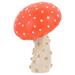 NUOLUX Mushroom Sculpture Fake Mushroom Resin Statue Garden Large Mushroom Modeling Figurine