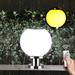 Solar Lights for Fence Solar Post Lights Outdoor Fence Cap Light For Posts Patio Garden Decoration White And Warm Lightingï¼ŒRound Ball Post Lights Patio Lights Remote Control Timing Save to 65% off!