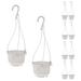 10 Sets Chlorophytum Pot Indoor Plant Pots Orchid Pot Hanging Hamper Hanging Pot Hanging Baskets for Plants Outdoor