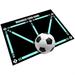 Jmytew Floor Mat Living Room Carpet Anti-Skid Carpet Bedroom Area Rug Football Mat Football Play Area Rug for Corner Football Field Ground for Kids Playroom Bathroom Classroom