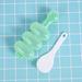 Sueyeuwdi Cookie Cutters Cake Decorating Kit Rice Ball Molds Sushi Balls Maker Mould Spoon Kitchen Cooking Utensil Tools Set Green
