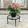 BLUKIDS Decorative Metal Plant Stand Plant Stands for Indoor and Outdoor Flower Pot Stands for Multiple Plant Round Anti-Rust Iron Plant Shelf Potted Plant Holder for Garden Home Office