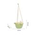 Oneshit Bag On Clearance Rural Small Hanging Basket Succulent Flower Pot Horticultural Decoration Green Plant Potted Flower Basket Miniature Flower Implement On Clearance