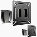 2 Pack Monitor Wall Mount for 14â€�-27â€� TVs LCD Flat Screen Small TV Mount for Computer Monitors RV TV Mount