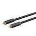 Onix Series Digital Coaxial Audio/Video RCA Subwoofer CL2 Rated Cable RG-6/U 75-ohm 6ft Black
