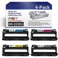 (1BK1C1M1Y) DR223CL Drum Unit (Toner not Included) Compatible Replacement for Brother MFC-L3770CDW L3710CW L3750CDW HL-3210CW 3230CDW DCP-L3510CDW Printer Drum.