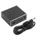 Digital Optical Fiber Analog HDMI Audio Splitter Aluminum Black 4K Sound ConverterBlack