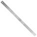 Westcott ZC-24 Zero Center Stainless Steel Metal Ruler with Non-Slip Cork Base 24 In Chrome