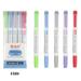 Spirastell Highlighter set Pen Office Supplies Pens Broad Chisel DualChisel And Fine 5 Colors Dual Broad Chisel And Tips Marker Pen Koeb Scol Office Me Huiop Office Me Supplies Wyan