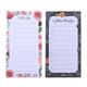 2 Pieces Magnetic Notepads for Refrigerator Message Notepads To Do List Memo Pads