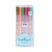 Zainafacai Pens 3D Glossy Jelly Ink Pen 12 Color for School Glossy Ink Gel Pens 0.6Mm 5Ml School Supplies B