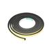 Uxcell 10mm Wide 5mm Thick 3 Meters Long Weather Strip Foam Seal Tape