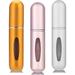 Portable Mini Refillable Perfume/Cologne Atomizer Bottle - great for travel parties and events - Travel & toiletry accessory great for both men and women - 5ml/0.2oz - Pack of 2 (Variety Pack)