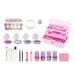 Dadypet Model Makeup s Makeup Kit Makeup Beauty Cosmetics Kit Makeup Children s Makeup Box Nontoxic Cosmetics Princess Make Makeup Kids Children s Beauty Birthday Make Makeup Kit Princess ERYUE