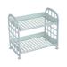 Ongmies Storage Rack Clearance Double Table top Shelf Cosmetic Storage Rack Kitchen Storage Rack Home Decor Green