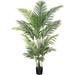 Artificial Palm Tree 6FT Fake Areca Palm Plant with 20 Trunks Potted Faux Tree Tropical DÃ©cor Tall Fake Plants for Home Indoor Entryway Office Living Room 1 Pack
