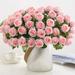 Oneshit Ornaments Clearance 1Pc Artificial Flower Home Decor Portable Single Branch Simulation Rose For Wedding Fake Rose Ecologically Friendly For Party Artificial Flower Exquisite Decor