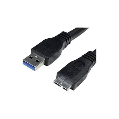USB-Kabel >Micro 3.0 schwarz MEDIA RANGE 1m Image