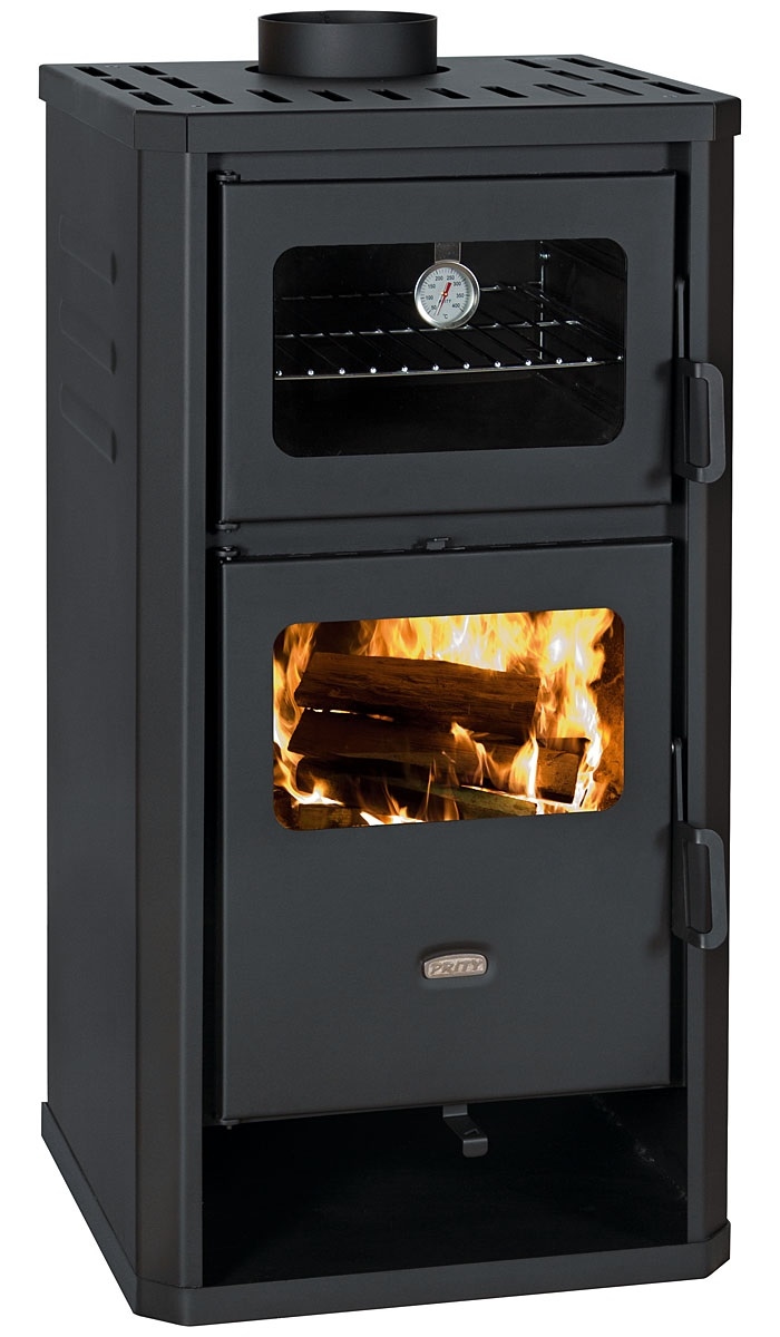 Kaminofen mit Backofen Prity FM D – 12kW + BIMSCHV II Image