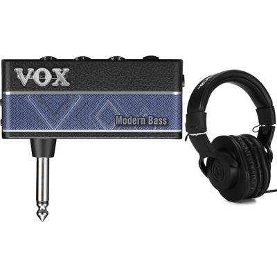 Vox amPlug 3 Modern Bass Headphone Amp and Headphones