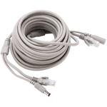 5M/10M/15M/20M RJ45 + cble de vidéosurveillance Ethernet dc pour caméras ip système nvr