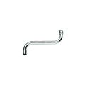 Bec de tuyau costa pour mélangeurs muraux de cuisine, saillie 200 mm chromé Grohe