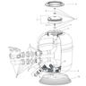 BWT - Crépine pour filtre rtm cs et Top - Dimensions: Crépines 275 mm