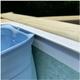 Liner 75/100 compatible piscine Blooma - Couleur liner: Bleu clair - Dimensions piscine: Lunda 4,12