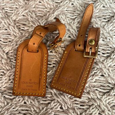 Louis Vuitton Accessories | 2x Louis Vuitton Luggage Tag | Color: Tan | Size: Os