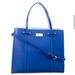 Kate Spade Bags | Kate Spade Blue And Cerulean Leather Crossbody Tote Bag | Color: Blue | Size: Os