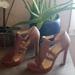 Jessica Simpson Shoes | Jessica Simpson Nwot Tan Platform Heels | Color: Brown/Tan | Size: 8