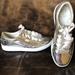 Kate Spade Shoes | Keds X Kate Spade Silver Sneakers 6.5 | Color: Silver | Size: 6.5