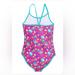 Disney Swim | Disney Store Pixar Toy Story 4 Aop One-Piece Pink&Blue Swimsuit Size 3x | Color: Blue/Pink | Size: 3x