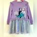 Disney Dresses | Disney Frozen Dress W/ Sequins Tutu | Color: Purple | Size: 6g