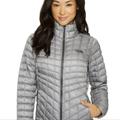 The North Face Jackets & Coats | North Face Thermoball Quilted Jacket Metallic Xs | Color: Gray/Silver | Size: Xs