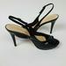 Kate Spade Shoes | Kate Spade Patent Leather Platform Heel Slingback Black Women Size 8.5 | Color: Black | Size: 8.5