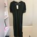 Zara Dresses | New With Tags Zara Olive Green Dress | Color: Green | Size: M