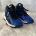 Adidas Shoes | Adidas Shoes Boys Size 3 Boys Blue-Black Lace Up Sneakers Ortholite | Color: Black/Blue | Size: 3b