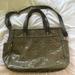 Coach Bags | Coach Signature Patent Leather Gray Diaper Bag | Color: Gray | Size: Os