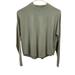 Madewell Tops | Ladies Madewell Sandwashed Mock Neck Top Light Green Size Xs | Color: Green | Size: Xs